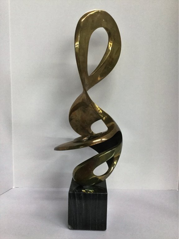 Bob Bennett Bronze Abstract Sculpture (1 of 5)