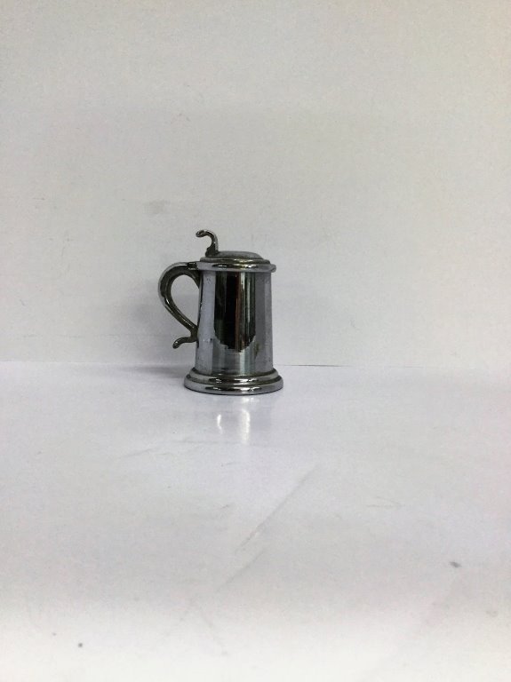 Dunhill Tankard Lighter: (Keywords Search): Eames, Noguchi, Nakashima, Crespi, Maison Jansen, Karl Springer, Tommi Parzinger, Billy Haines, Dorothy Draper, Charles Hollis Jones, Hollywood Regency, Mid Century Modern,