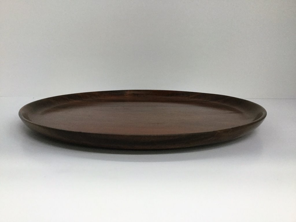 Bob Stocksdale Wood Platter: (Keywords Search): Eames, Noguchi, Nakashima, Crespi, Maison Jansen, Karl Springer, Tommi Parzinger, Billy Haines, Dorothy Draper, Charles Hollis Jones, Hollywood Regency, Mid Century Modern,