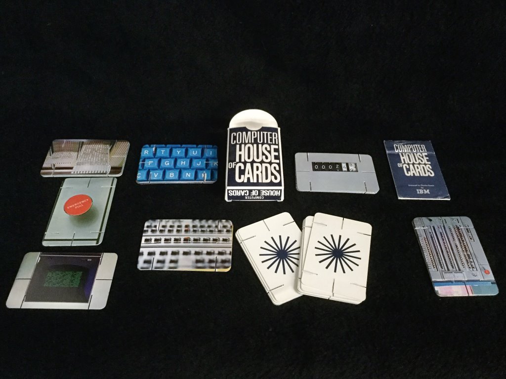 Charles Eames Rare Computer House of Cards (1 of 3)