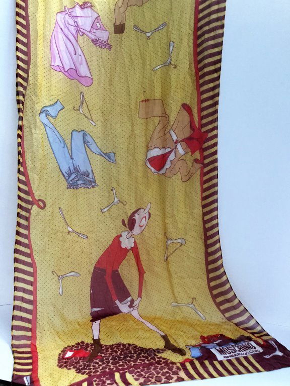 Moschino Silk Scarf (1 of 6)