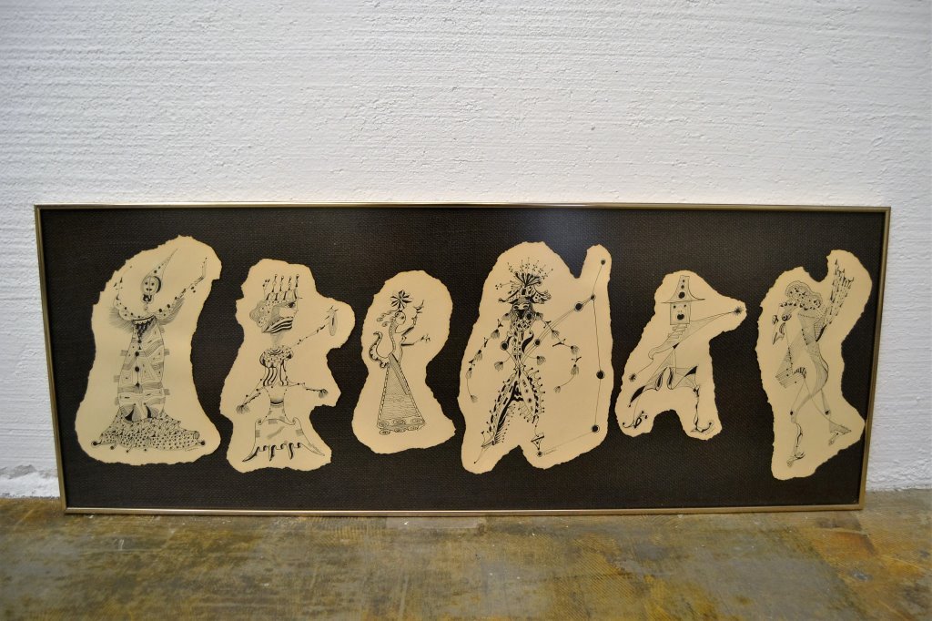 Bruno Capacci Ink Drawing (1 of 3)