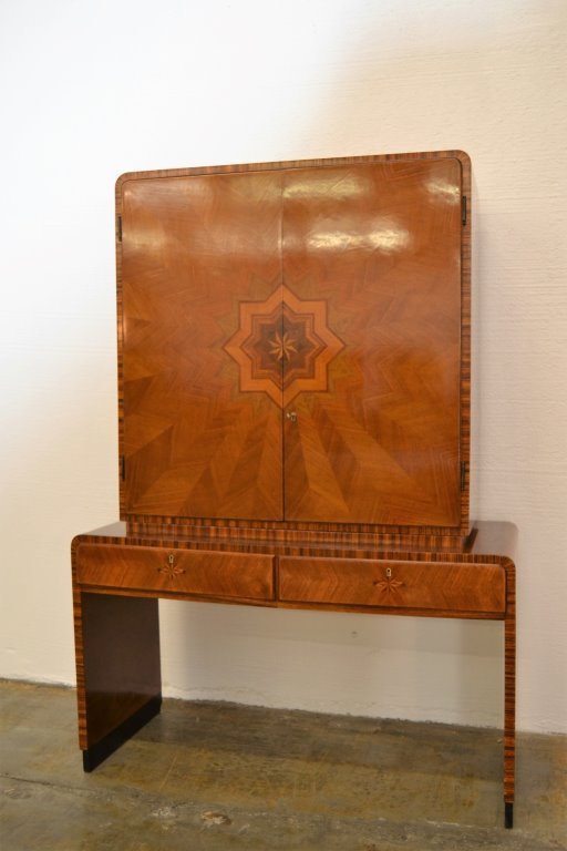 Hungarian Art Deco Cabinet (1 of 3)