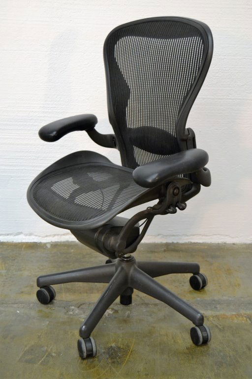 Herman Miller "Aeron" Chair: (Keywords: Nakashima, Saarinen, Knoll, Eames, Art Deco, Frankl, Bertoia, Paul McCobb, Parzinger, Paul Evans, Hans Wegner, Charles Hollis Jones)