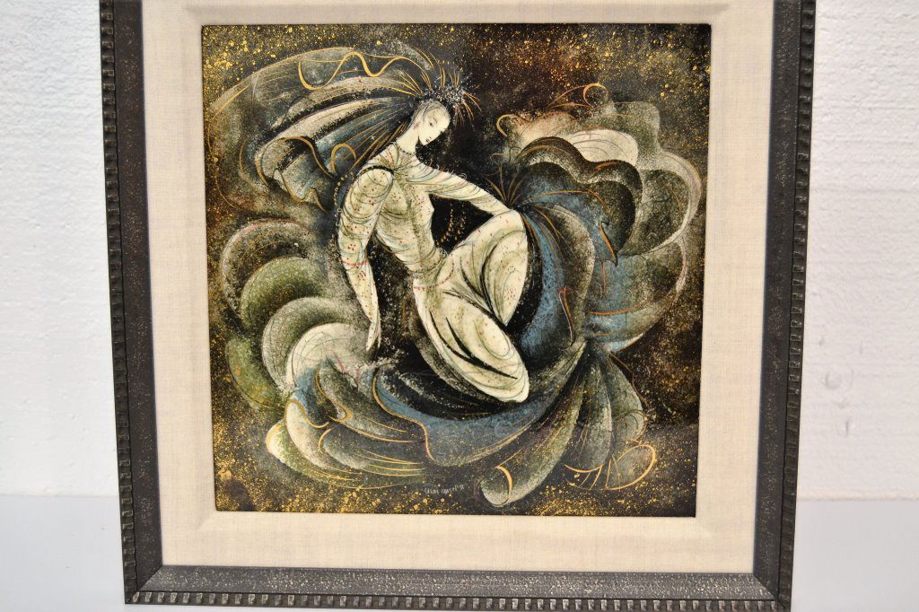 Sascha Brastoff Ceramic Plaque (1 of 3)