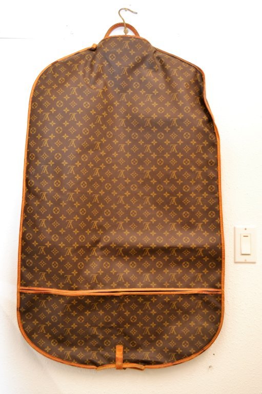 Vuitton Garment Bag: (Keywords: Nakashima, Saarinen, Knoll, Eames, Art Deco, Frankl, Bertoia, Paul McCobb, Parzinger, Paul Evans, Hans Wegner, Charles Hollis Jones)