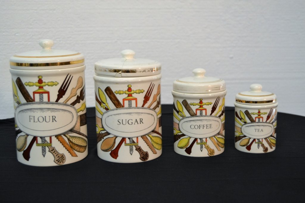 Fornasetti Canister Set (1 of 3)