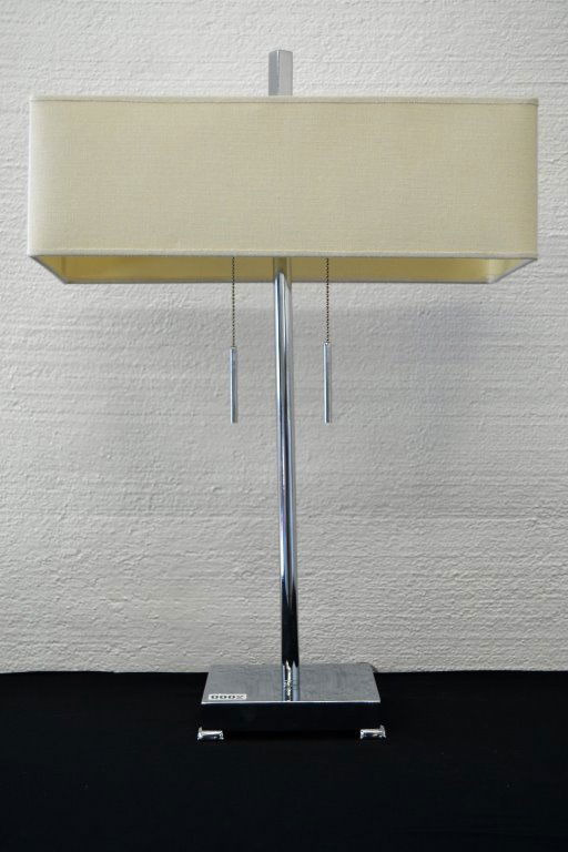 Chrome Modernist Desk Lamp (1 of 2)