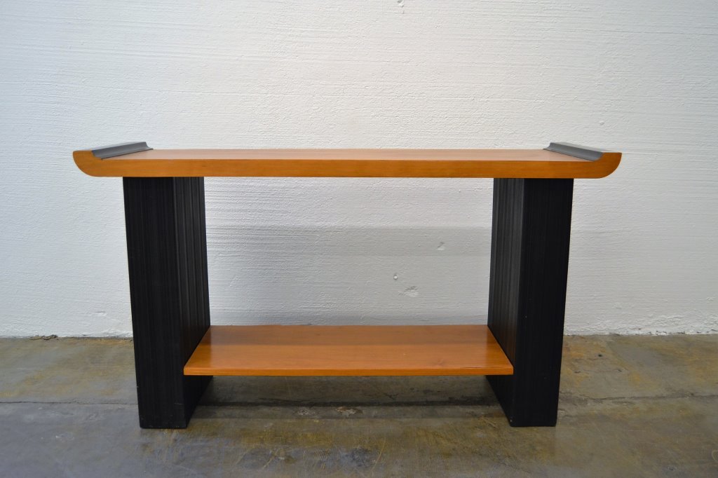 Paul Frankl Combed Wood Console (1 of 2)