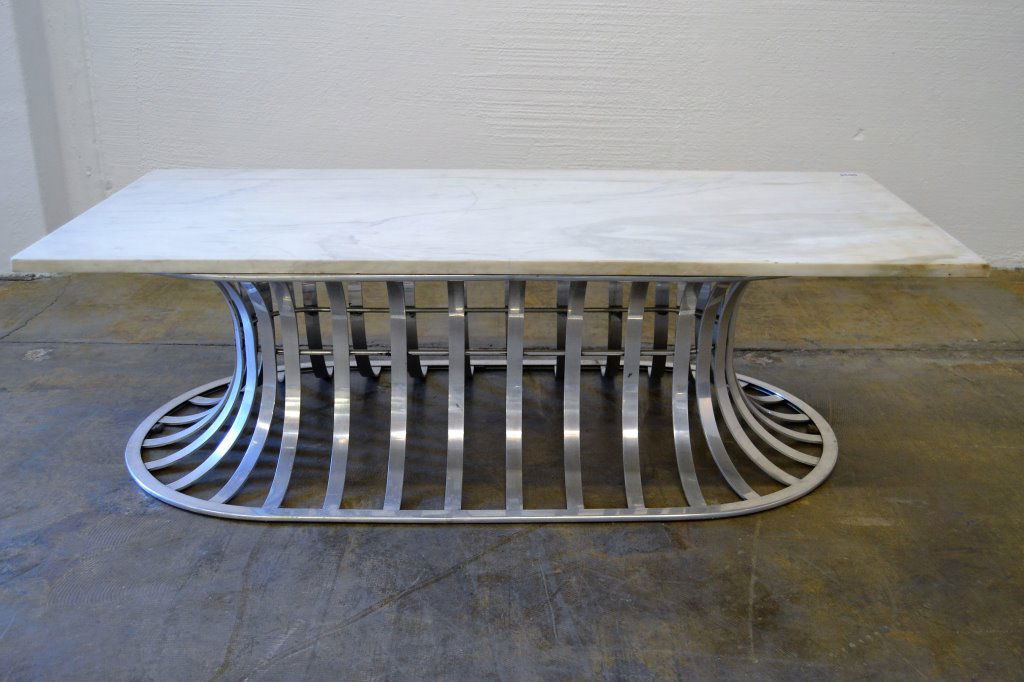 Russell Woodard Aluminum Coffee Table (1 of 2)