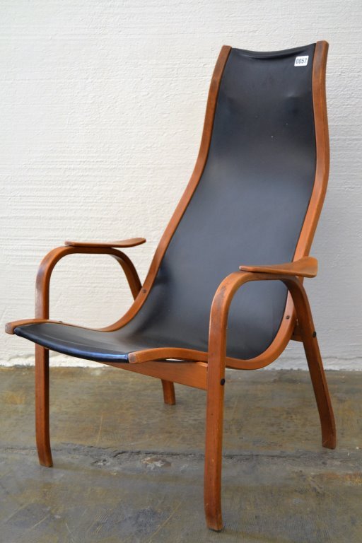 Yngve Ekstrom Chair: 26" Width 26" Depth Height 39"Our fantastic auction features Nakashima, Paul Evans, Bertoia, Karl Springer, Pierre Paulin, Dunbar, Robsjohn Gibbings, Eames, George Nelson, Gucci, Lalique, Knoll, Maiso