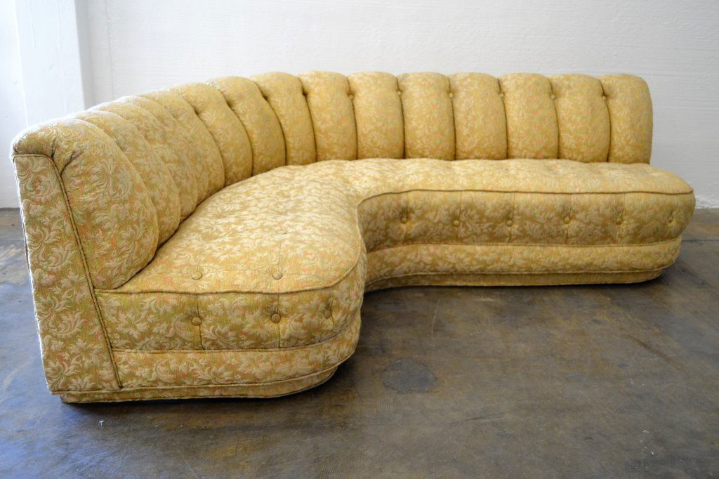 Paul Laszlo Sofa: 74" Length 36" Depth 29" Height