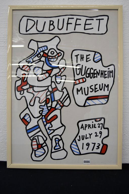 Jean Dubuffet for Guggenheim Poster (1 of 3)