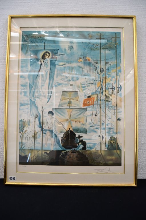 Salvador Dali Signed Print (1 of 6)