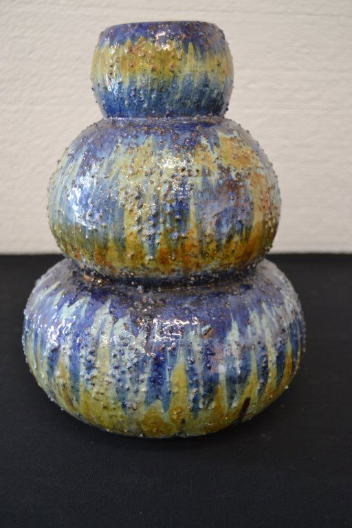 Belgian Art Deco Three Tier Vase (1 of 3)