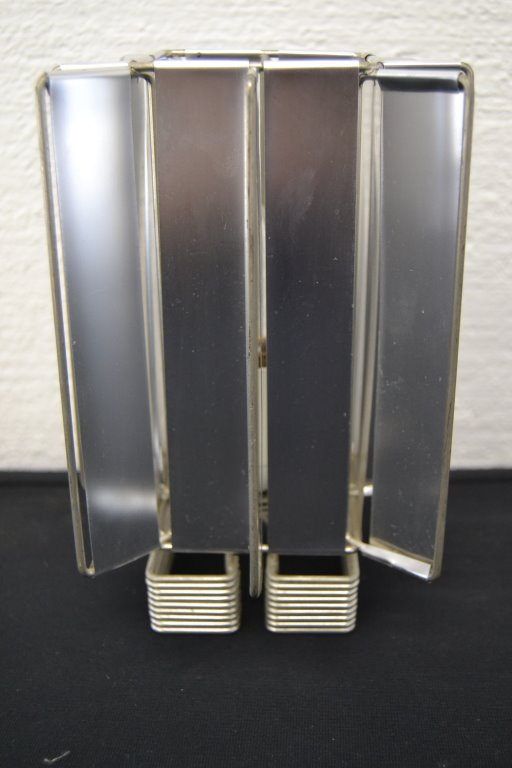 Max Sauze French Louvered Lamp: 8.785" Height 6" X 6"