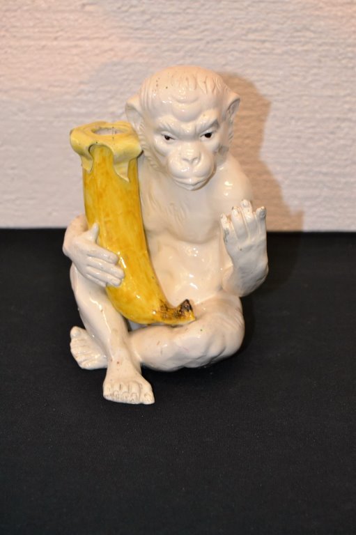Italian Monkey Candle Holder Signed (1 of 3)