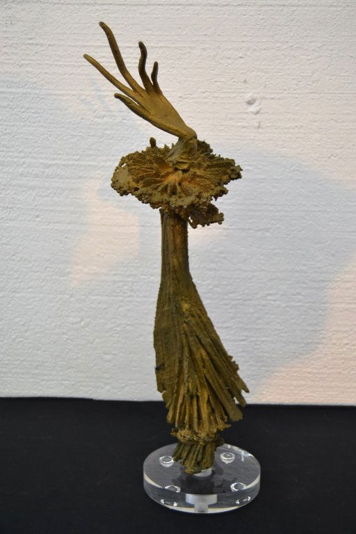 Sascha Brastoff Magnesium Hand and Sleeve Sculpture (1 of 3)