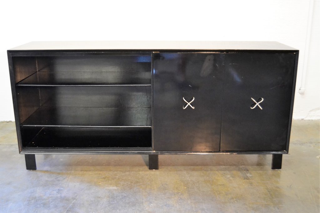 George Nelson Credenza in Black Lacquer (1 of 4)