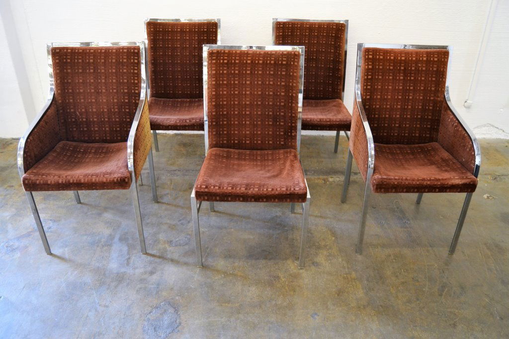 Set of Five Pierre Cardin Chairs (1 of 3)