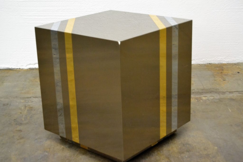 Paul Evans Style Cube Table (1 of 3)