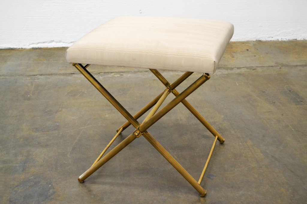 Italian Brass Campaign Bench (1 of 3)