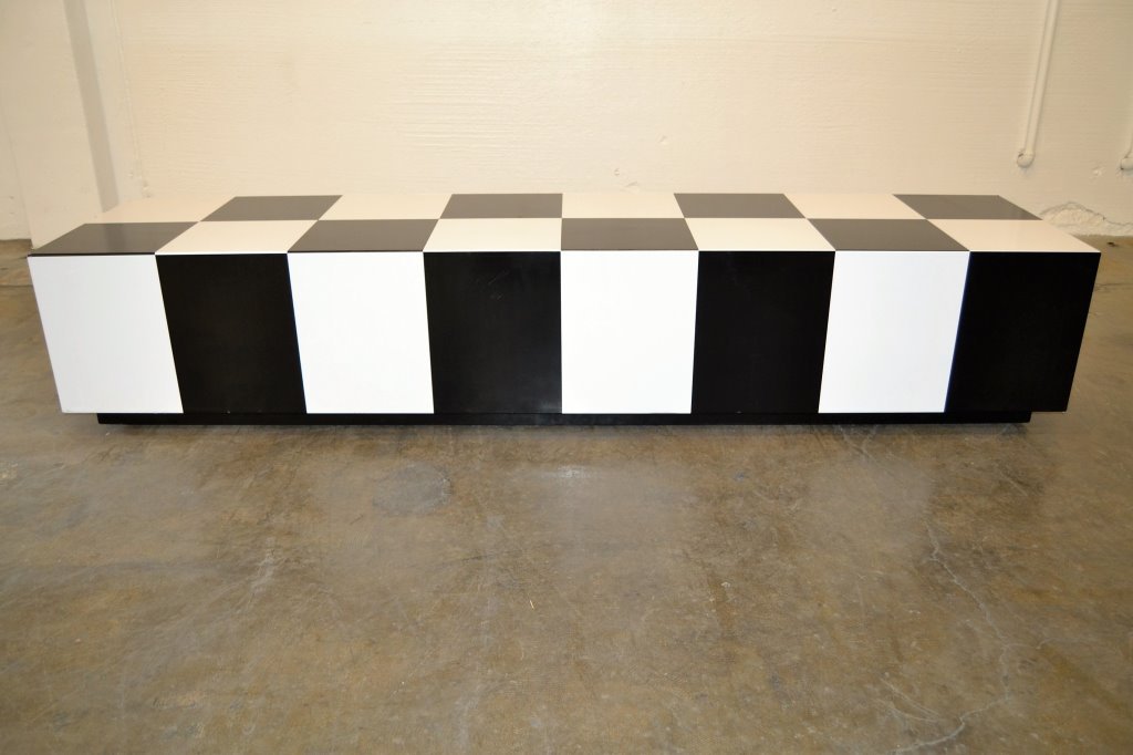 Milo Baughman Low Checker Table (1 of 4)