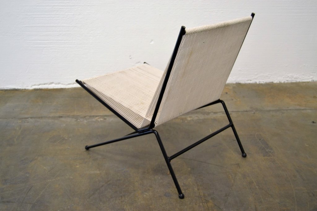 Alan Gould Iron and Rope Chair (1 of 3)