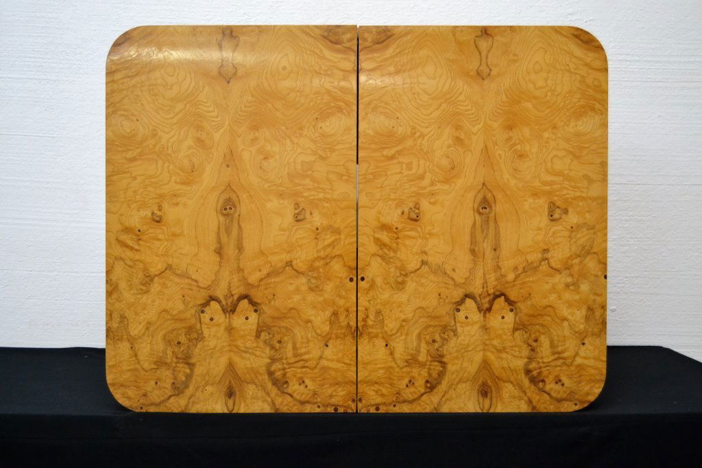 Pace Two Door Wall Cabinet in Burled Elm (1 of 4)