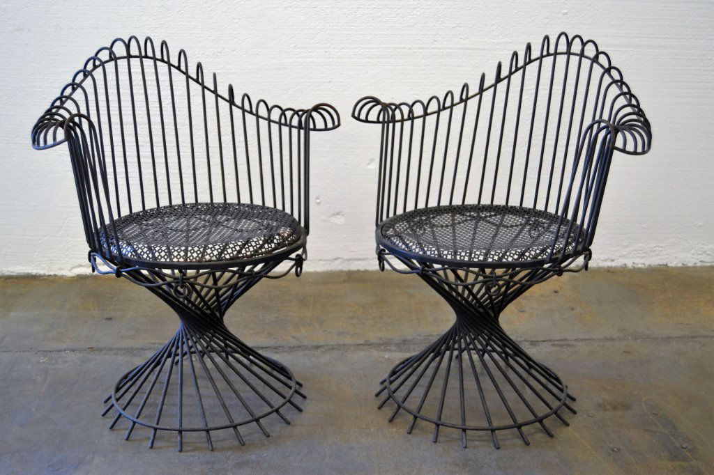 Mathieu Mategot Black Chairs (1 of 3)