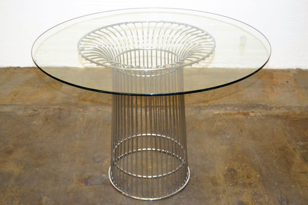 Warren Platner Style Chrome Table (1 of 4)