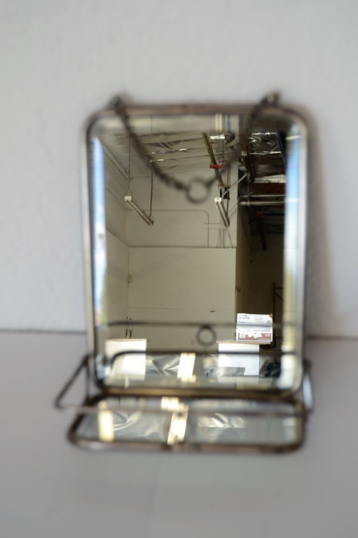 French Folding Shaving Mirror (1 of 4)