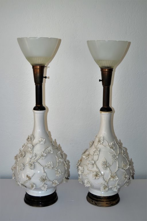 Billy Haines Blanc de Chine Table Lamps (1 of 6)