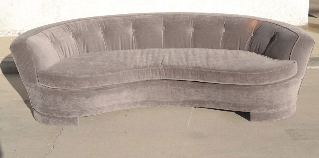 Greta Grossman Curved Sofa (1 of 8)