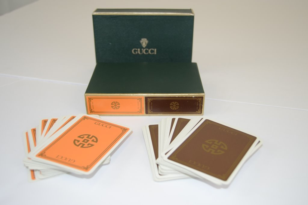 Vintage Gucci Playing Cards Nov 01 2018 Christiana Auction Gallery In De