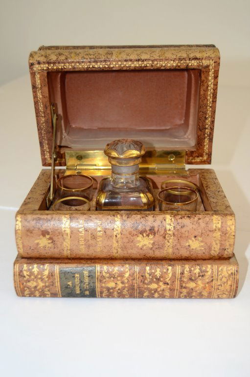 Leather Book Like Tantalus Set (1 of 5)