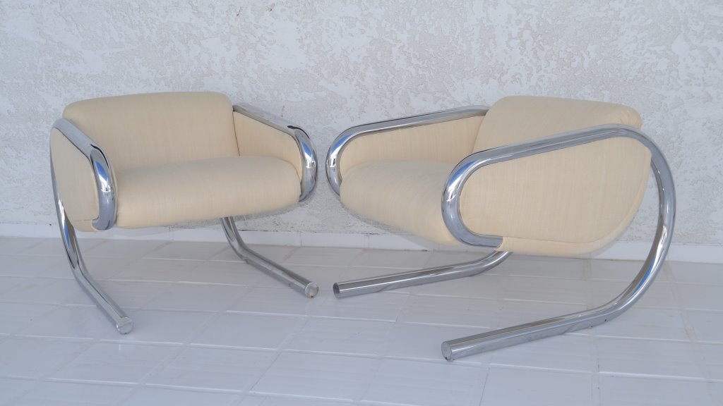 Dunbar Lounge Chairs Pair (1 of 7)