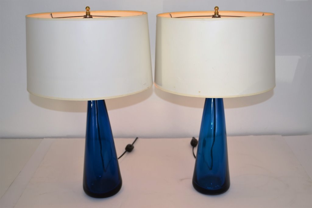 Venini Table Lamps Pair (1 of 6)