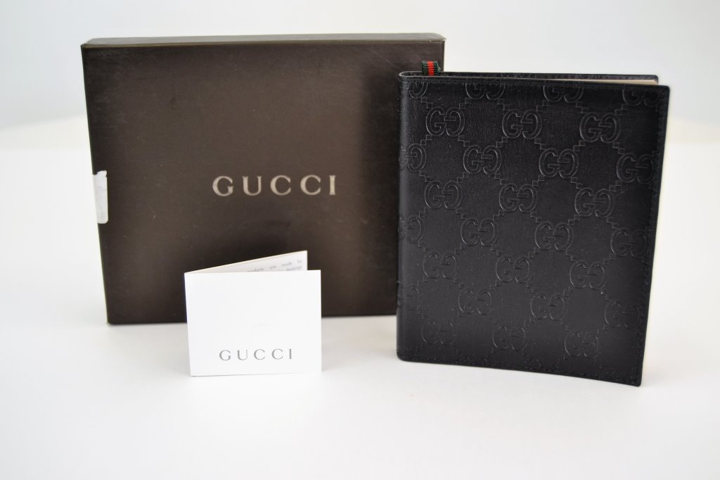 Gucci Black Leather Notebook (1 of 4)