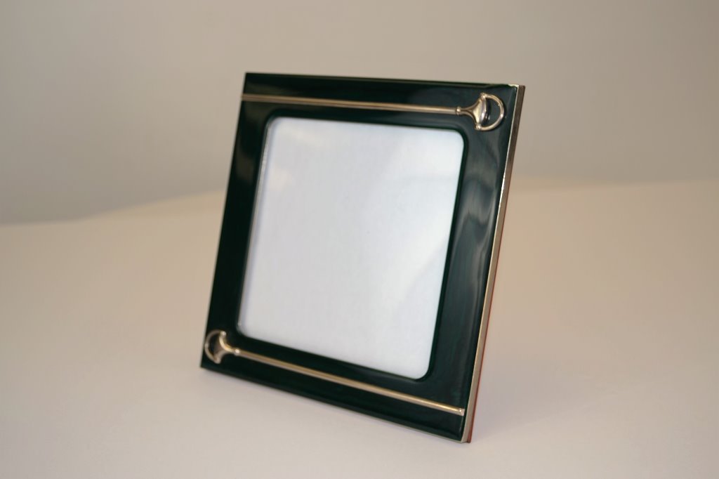 Gucci Green Enamel "Malachite" Frame (1 of 6)