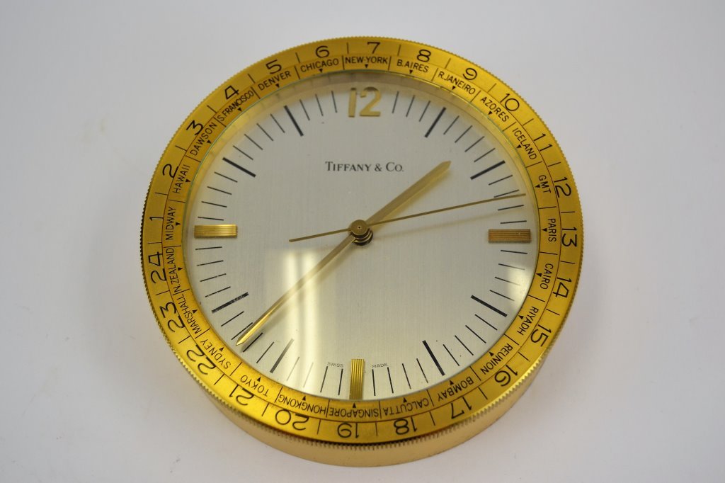 Tiffany and Company World Time Desk Clock (1 of 4)