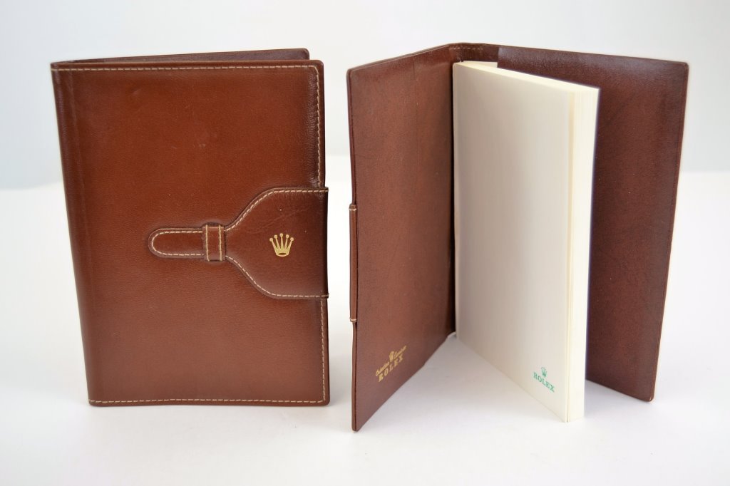 Rolex Leather Notepad and Folio (1 of 7)