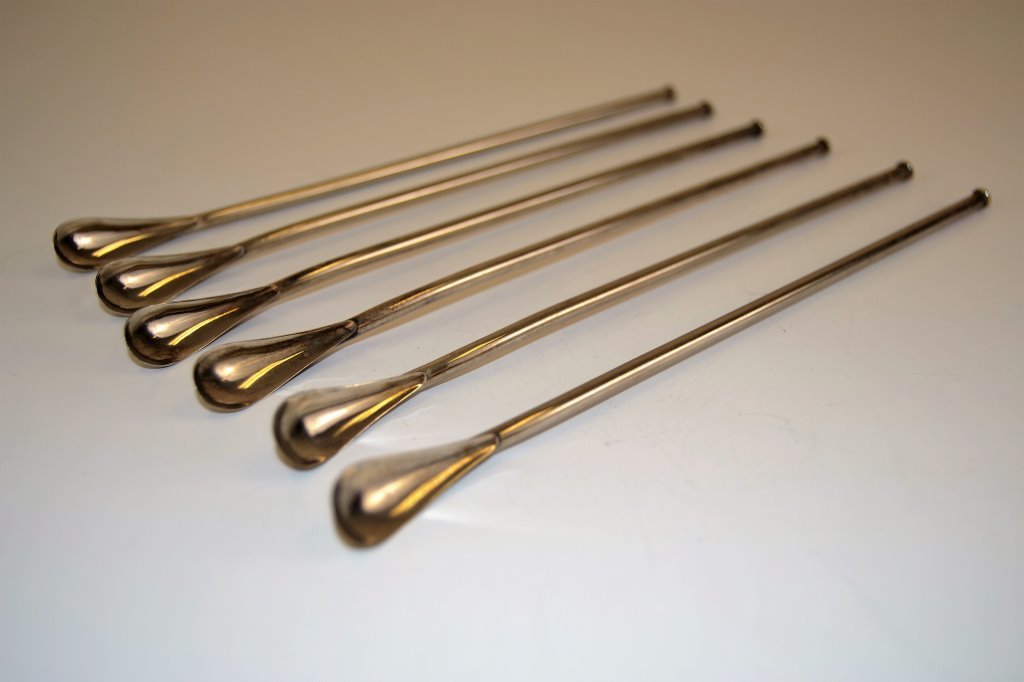 Sterling Ice Tea Spoons Set of Six (1 of 4)