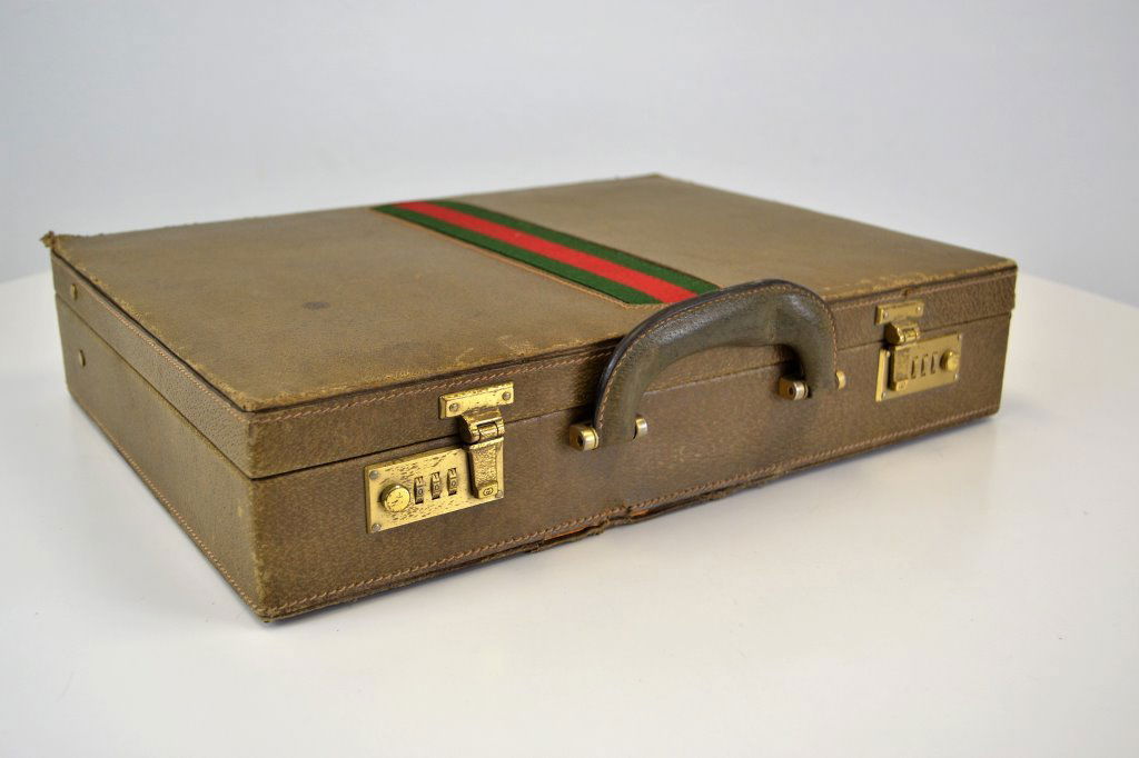 Gucci Vintage Briefcase (1 of 9)