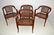 Baker Rattan Arm Chairs Set of Four - 2