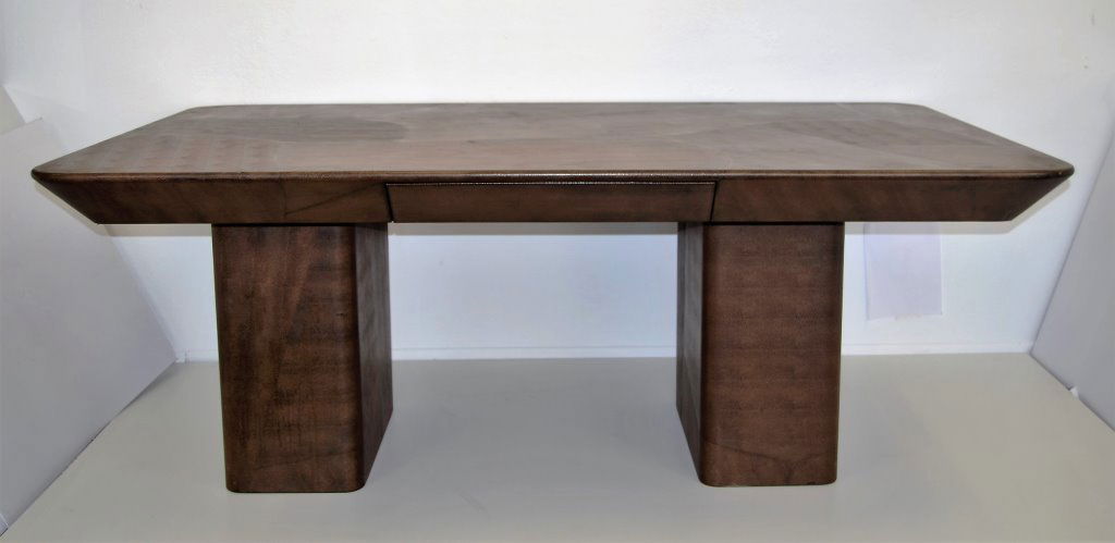 Karl Springer Lizard Skin Desk -Signed (1 of 7)