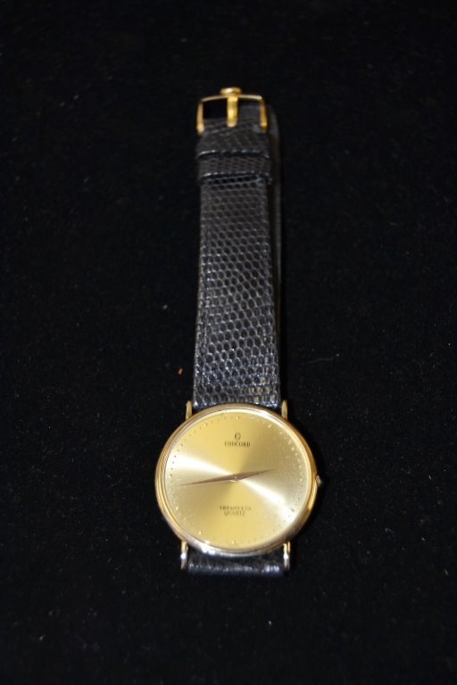 18k Mans Concord Watch: Nice.