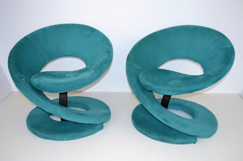 Louis Durot  "L'aspirale" Chairs (1 of 6)