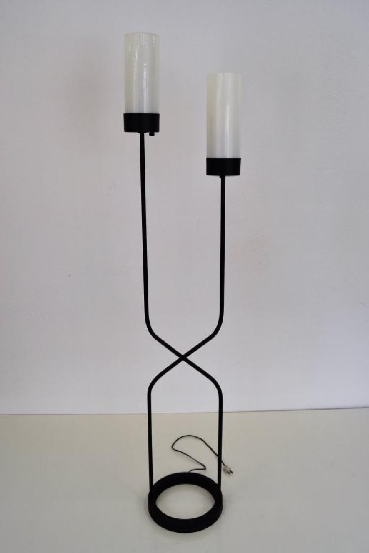 Ralph O. Smith Floor Lamp with Glass Shades (1 of 5)