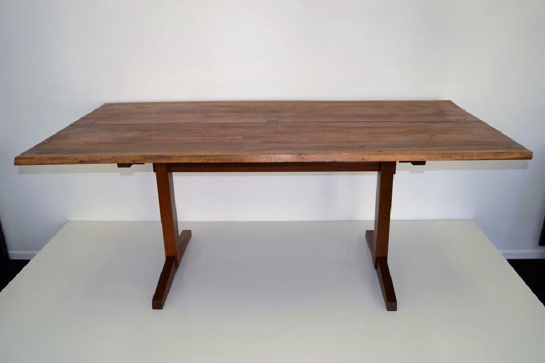 George Nakashima Walnut Trestle Base Table (1 of 7)